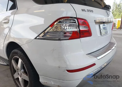 2014 Mercedes-Benz Ml 350 from USA, damaged, VIN 4JGDA5JB5EA279096